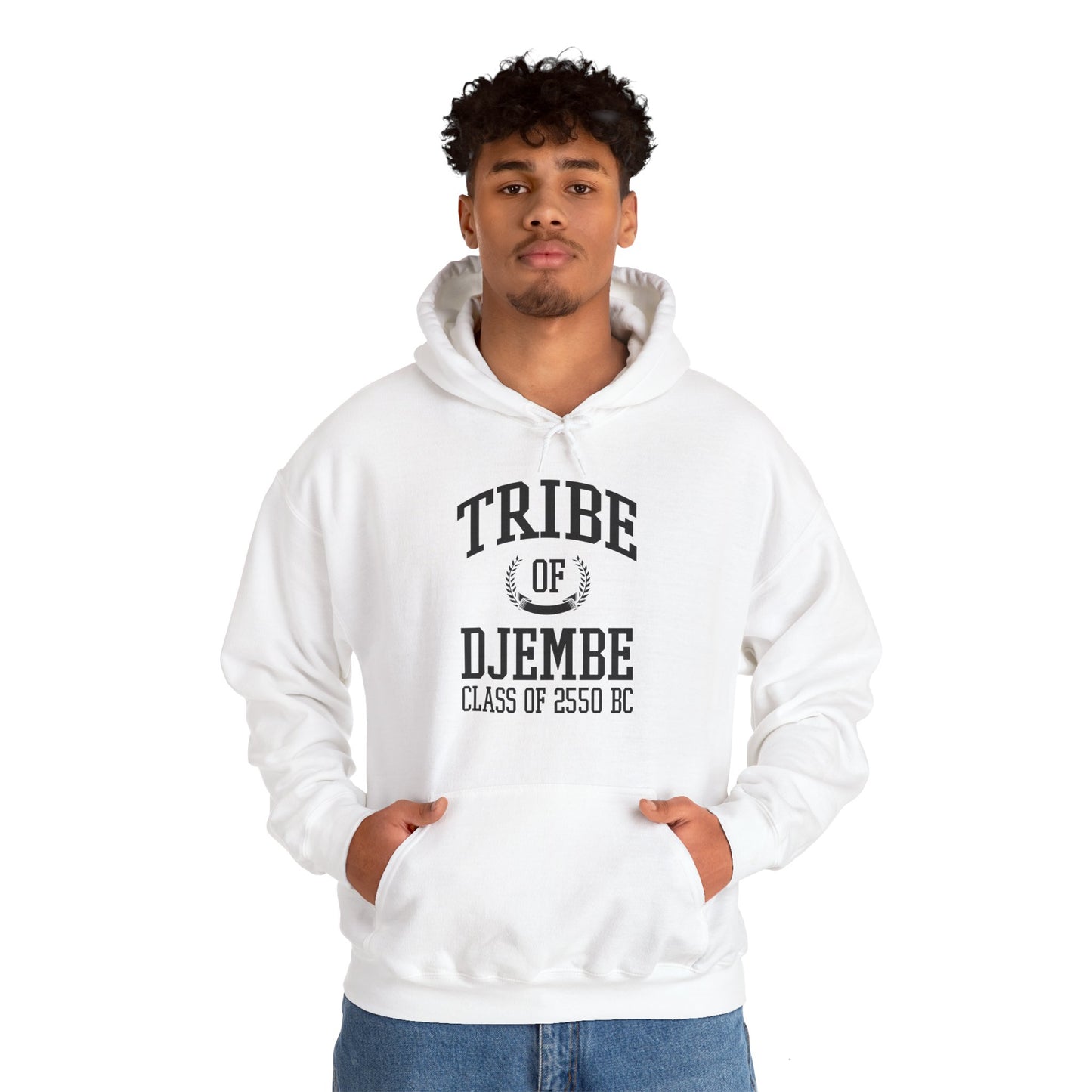Tribe of Djembe Letterman- Black Letters