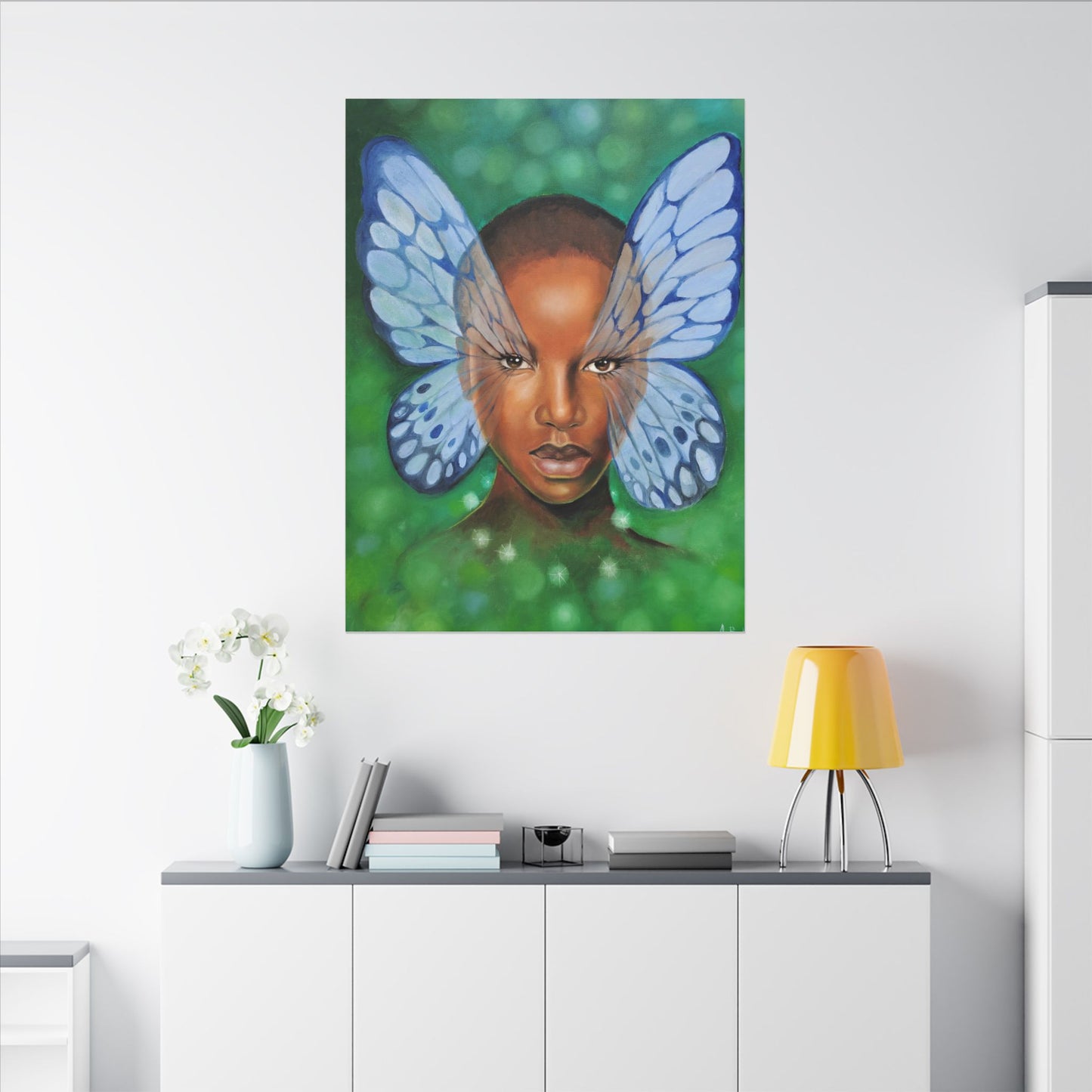 Butterfly Dreams Wall Art - Matte Canvas Print