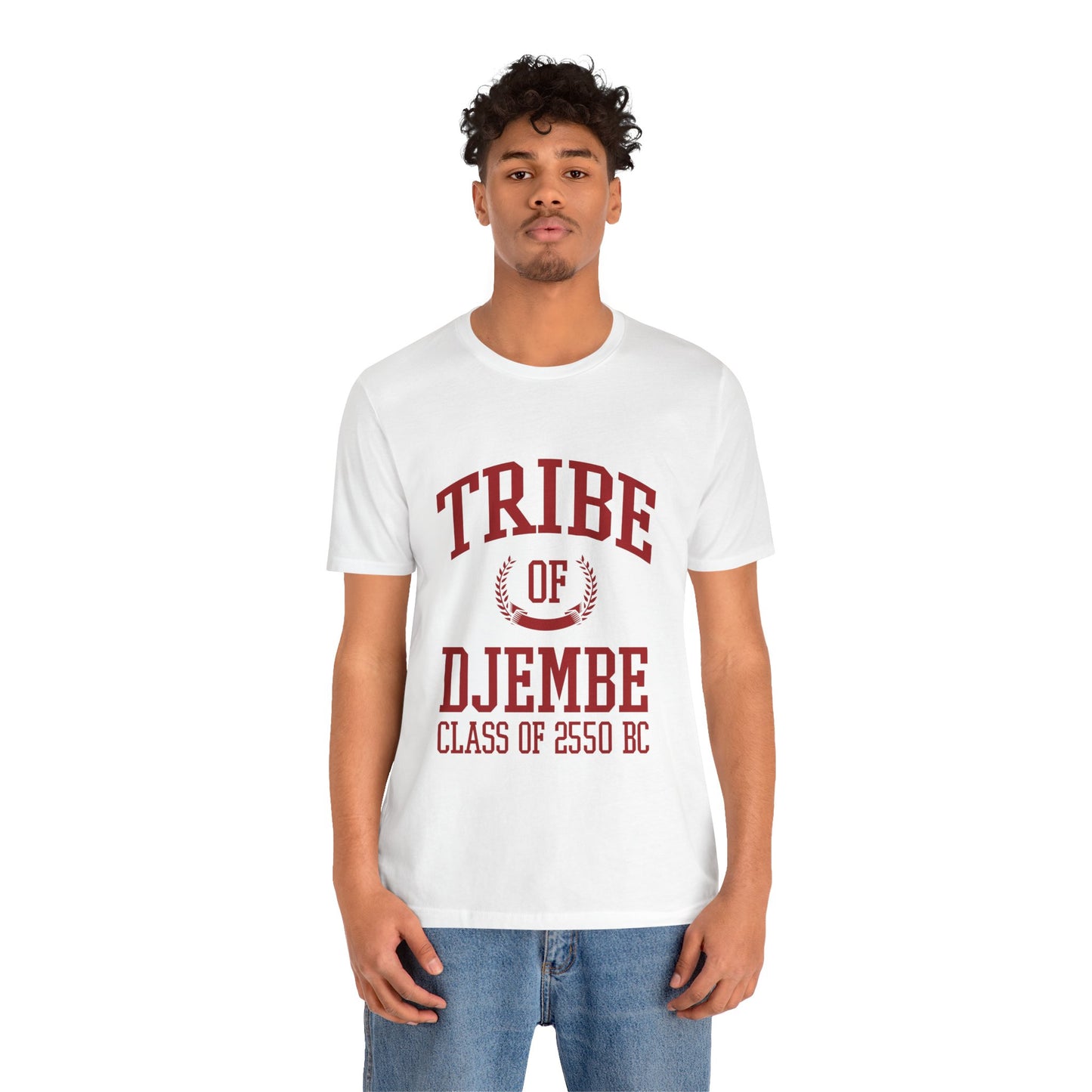 Tribe of Djembe White Short Sleeve Tee