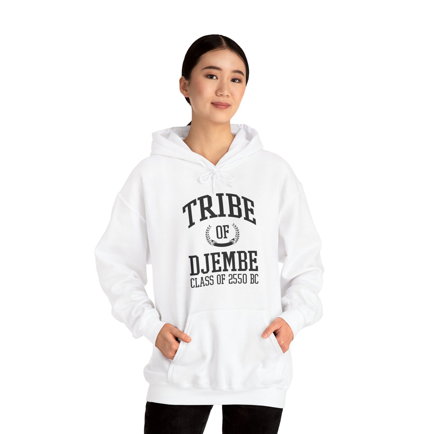Tribe of Djembe Letterman- Black Letters
