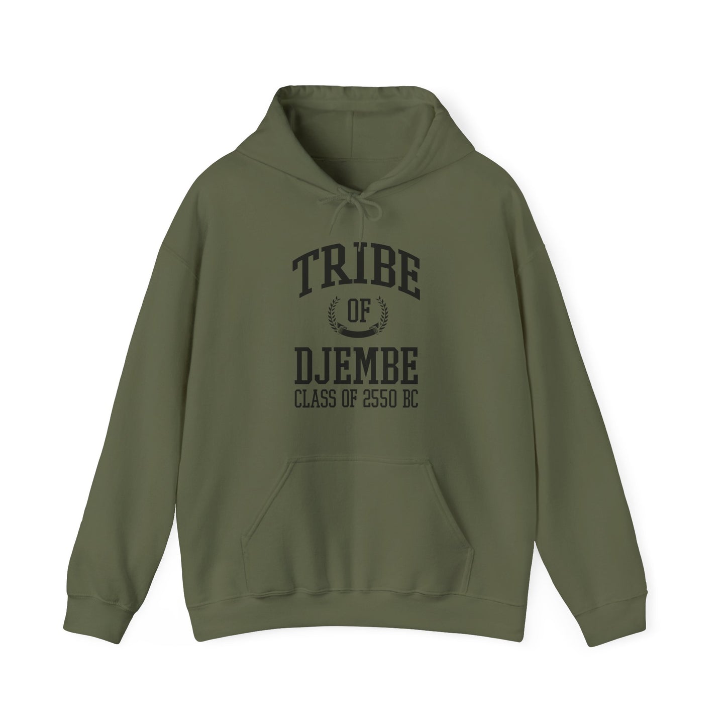 Tribe of Djembe Letterman- Black Letters