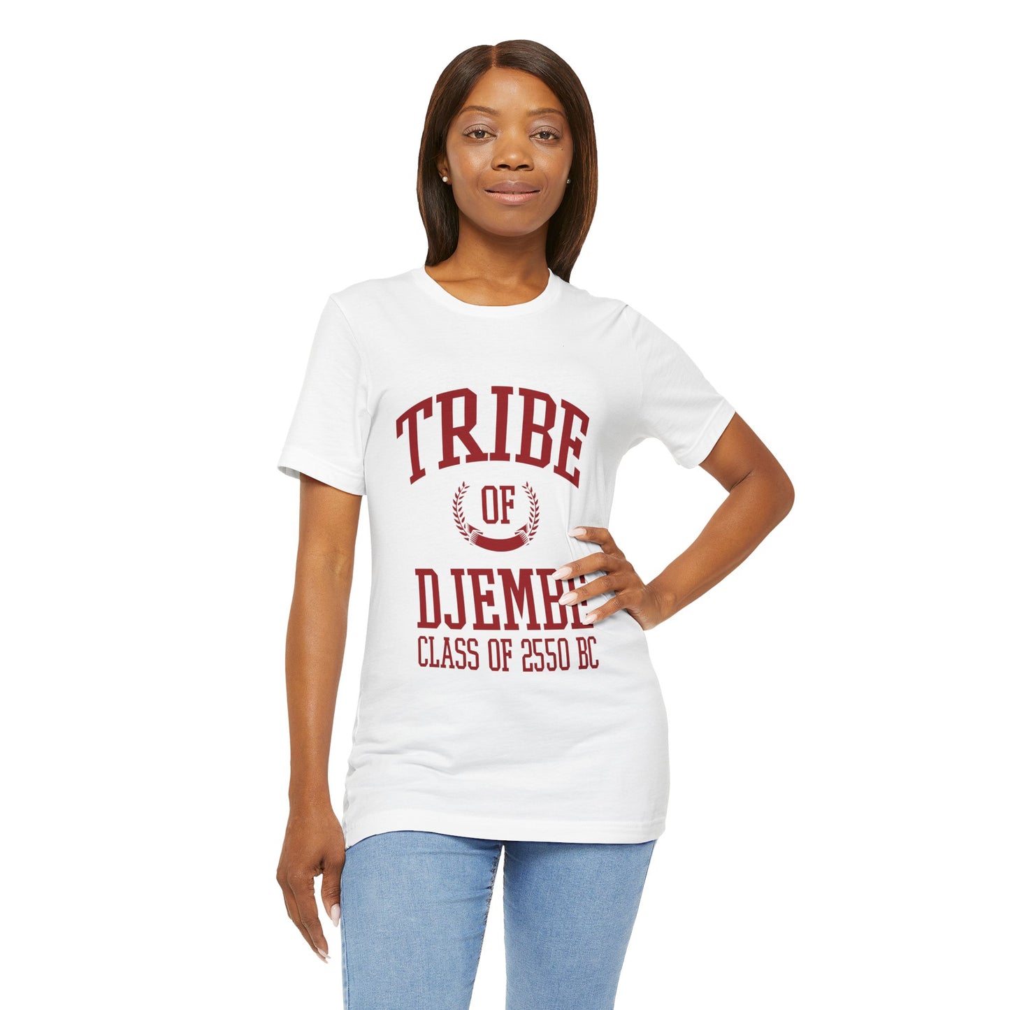 Tribe of Djembe White Short Sleeve Tee