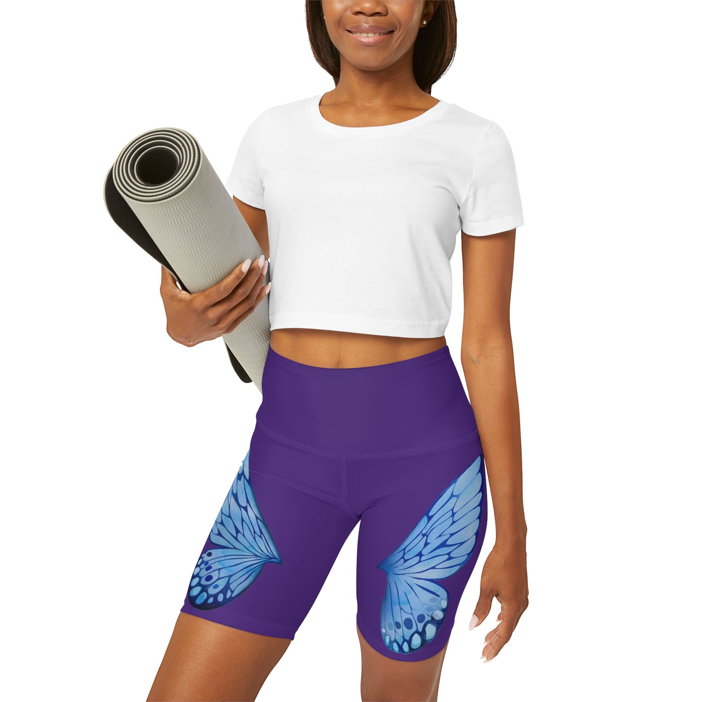 Butterfly Queen Yoga Shorts