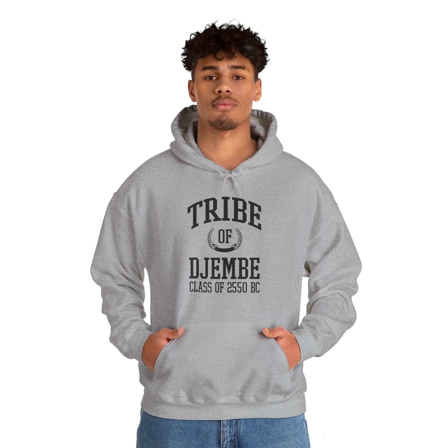 Tribe of Djembe Letterman- Black Letters