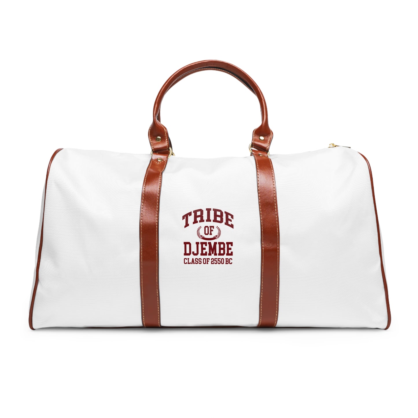 Waterproof Travel Bag for Adventurers - Tribe of Djembe Class of 2550 BC