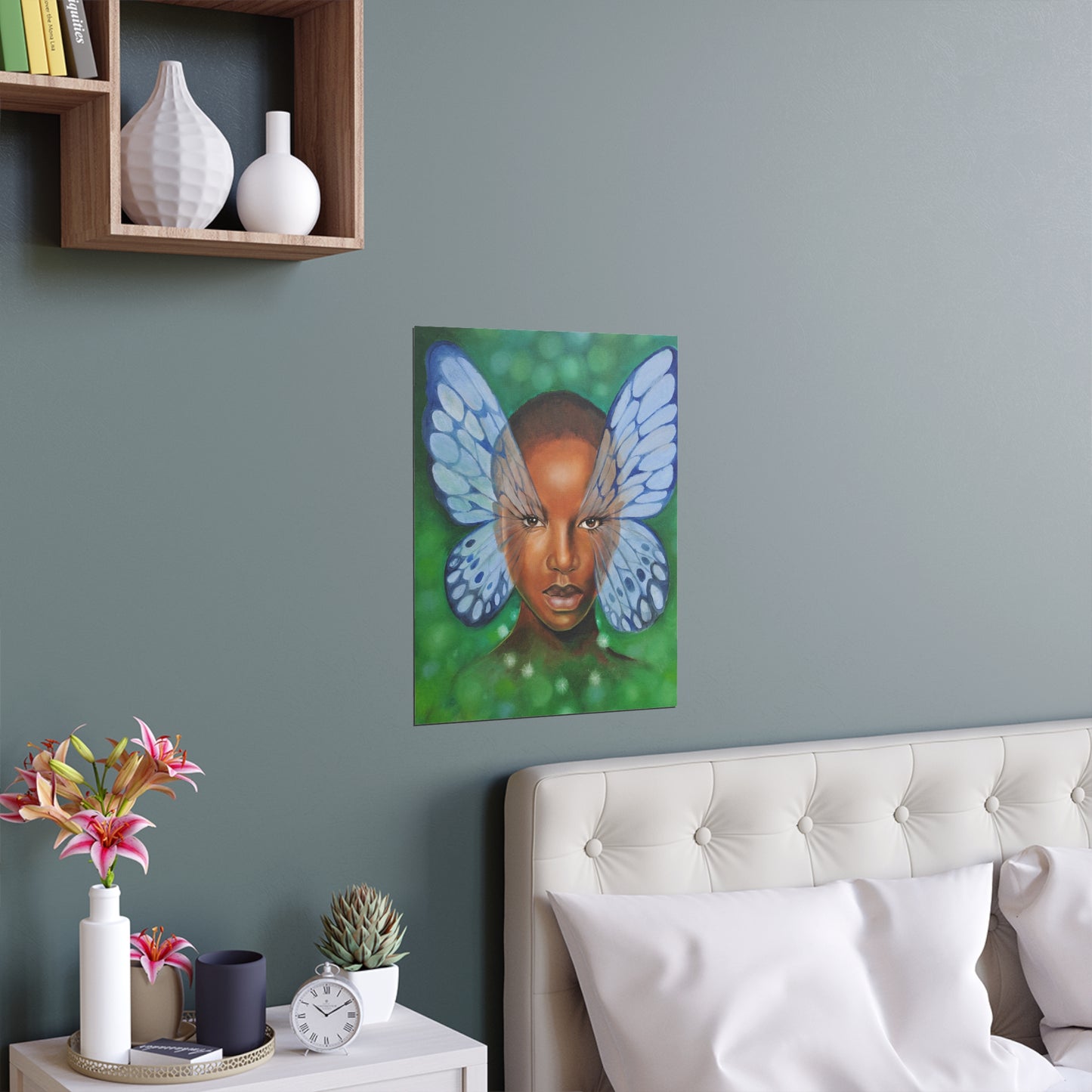 Butterfly Dreams Silk Poster - Indoor & Outdoor Wall Art