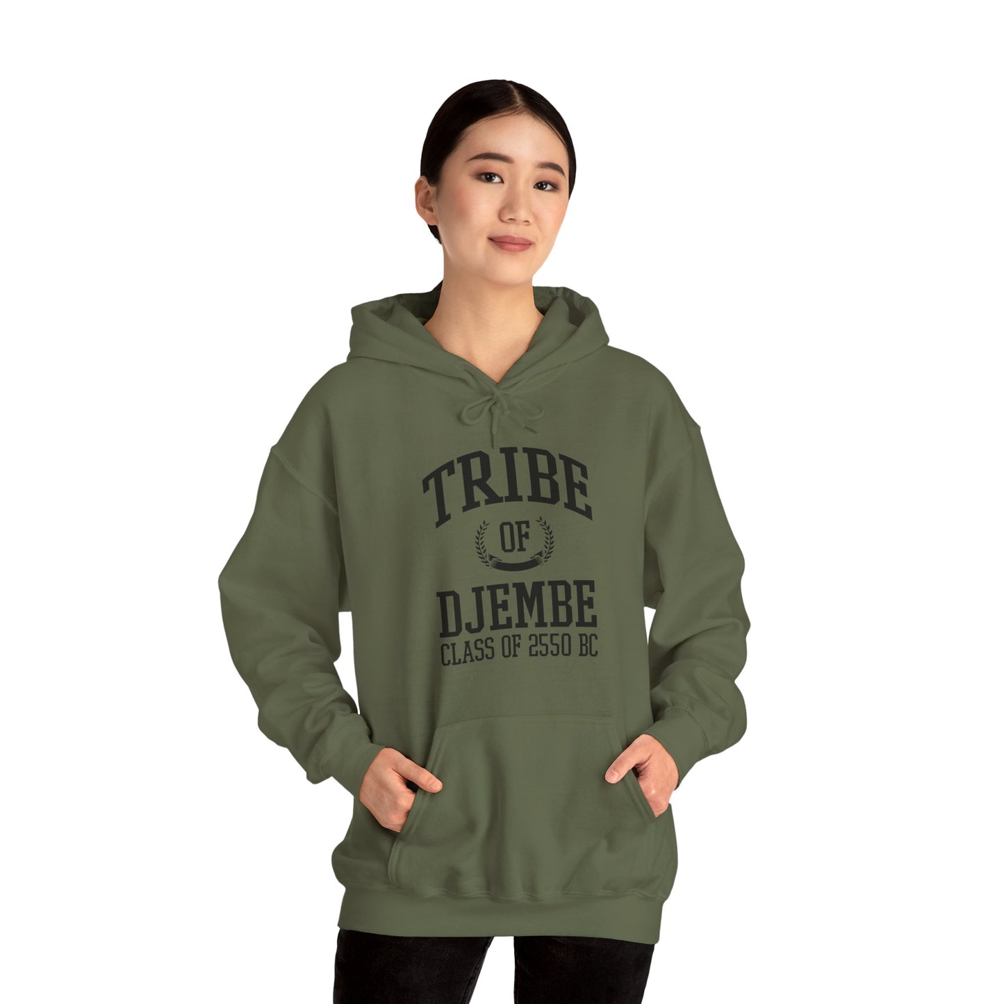 Tribe of Djembe Letterman- Black Letters