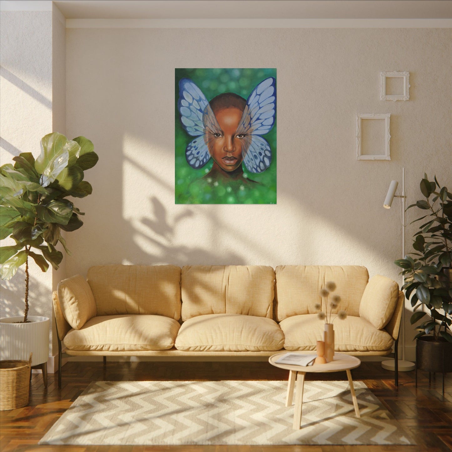 Butterfly Dreams Wall Art - Matte Canvas Print
