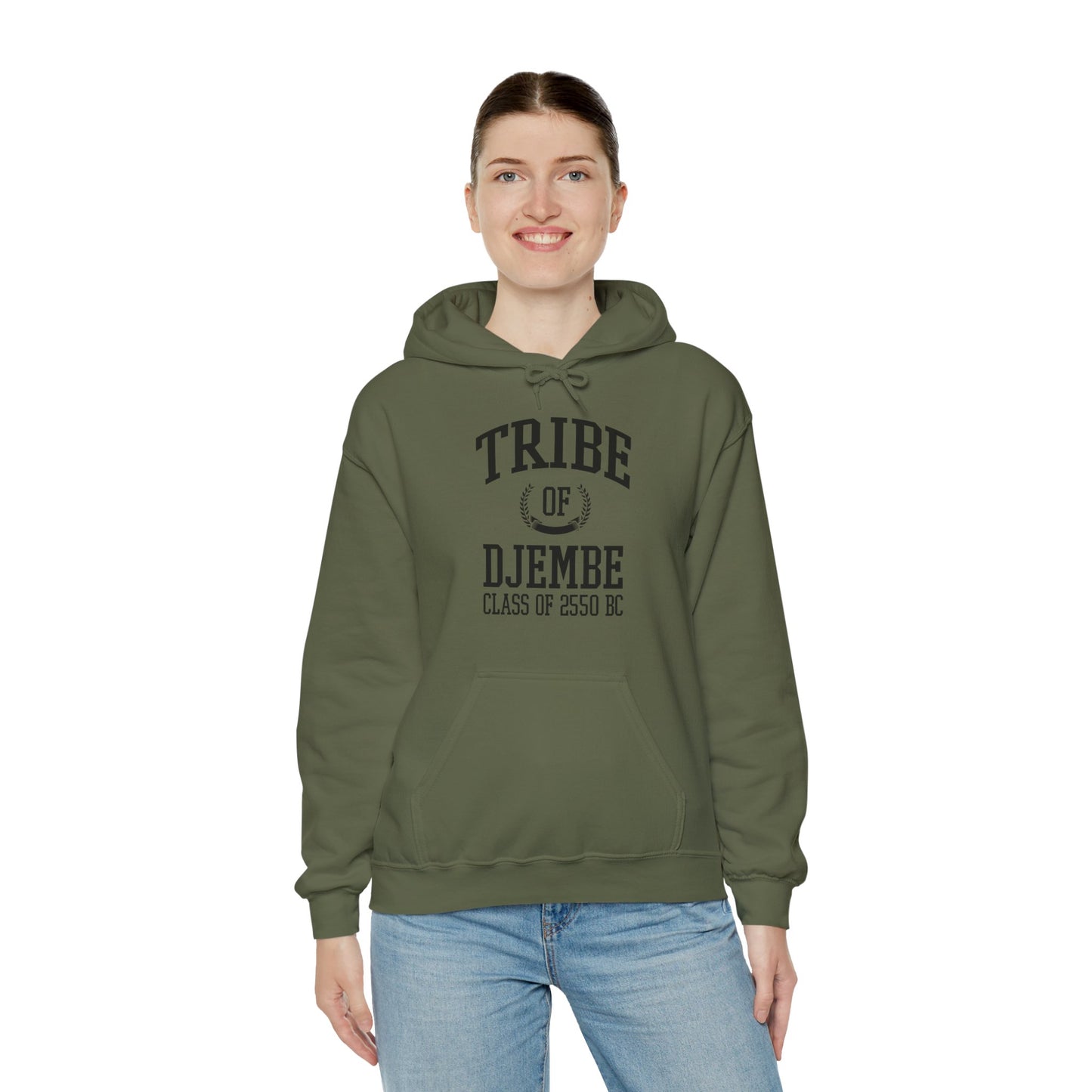 Tribe of Djembe Letterman- Black Letters