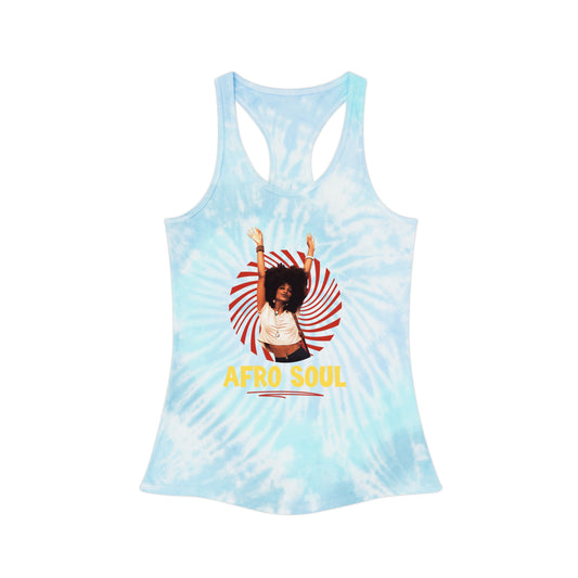 Summer Tie Dye Racerback Tank Top