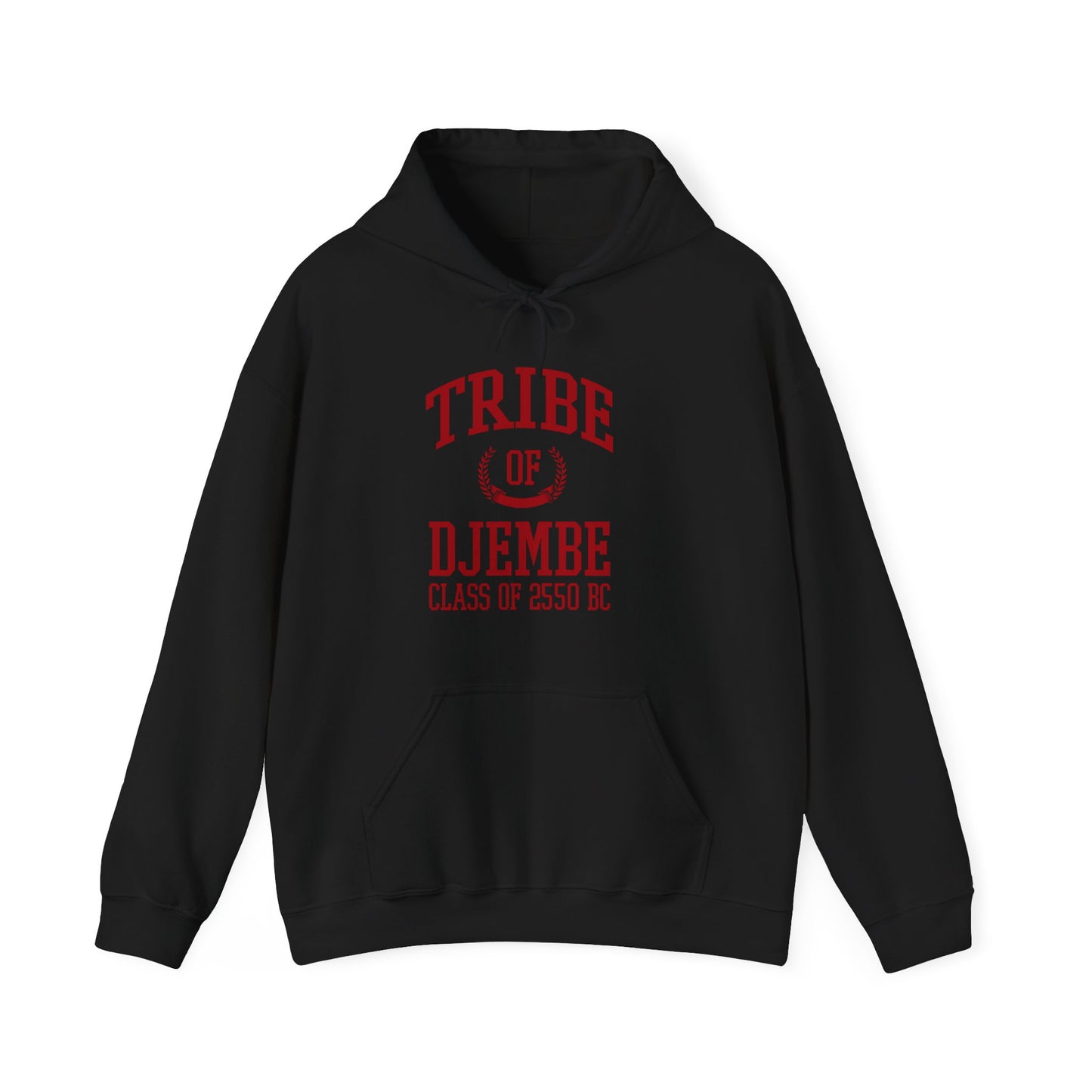 Tribe  of Djembe Letterman- Red Letters