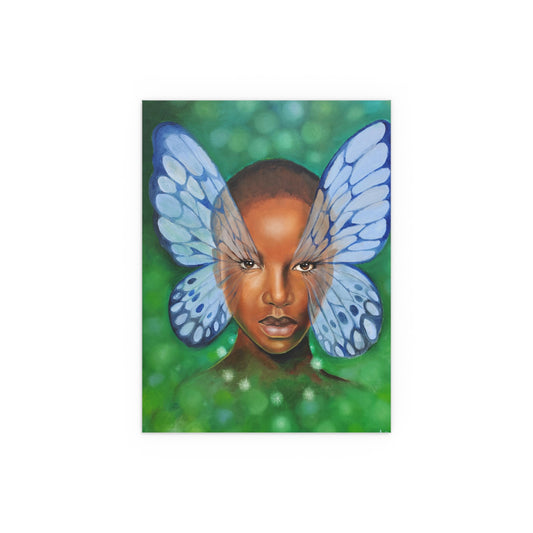 Butterfly Dreams Silk Poster - Indoor & Outdoor Wall Art