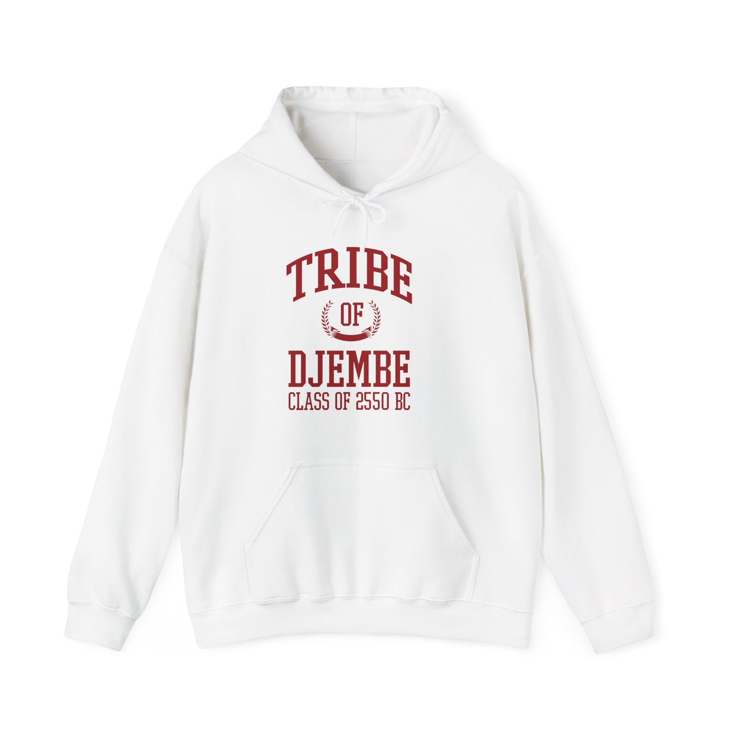 Tribe  of Djembe Letterman- Red Letters